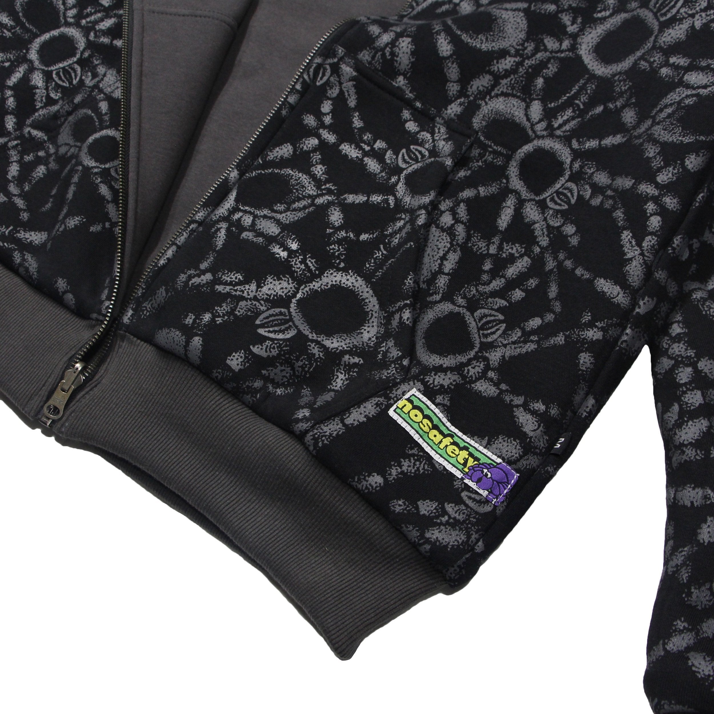 Reversible Spider Zip