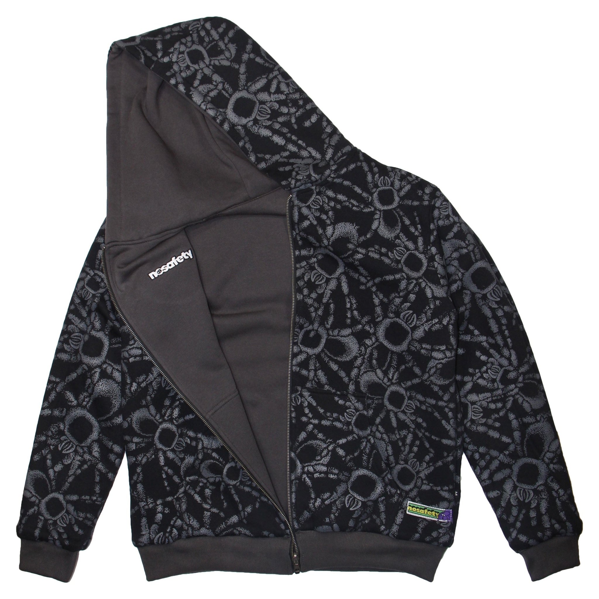 Reversible Spider Zip