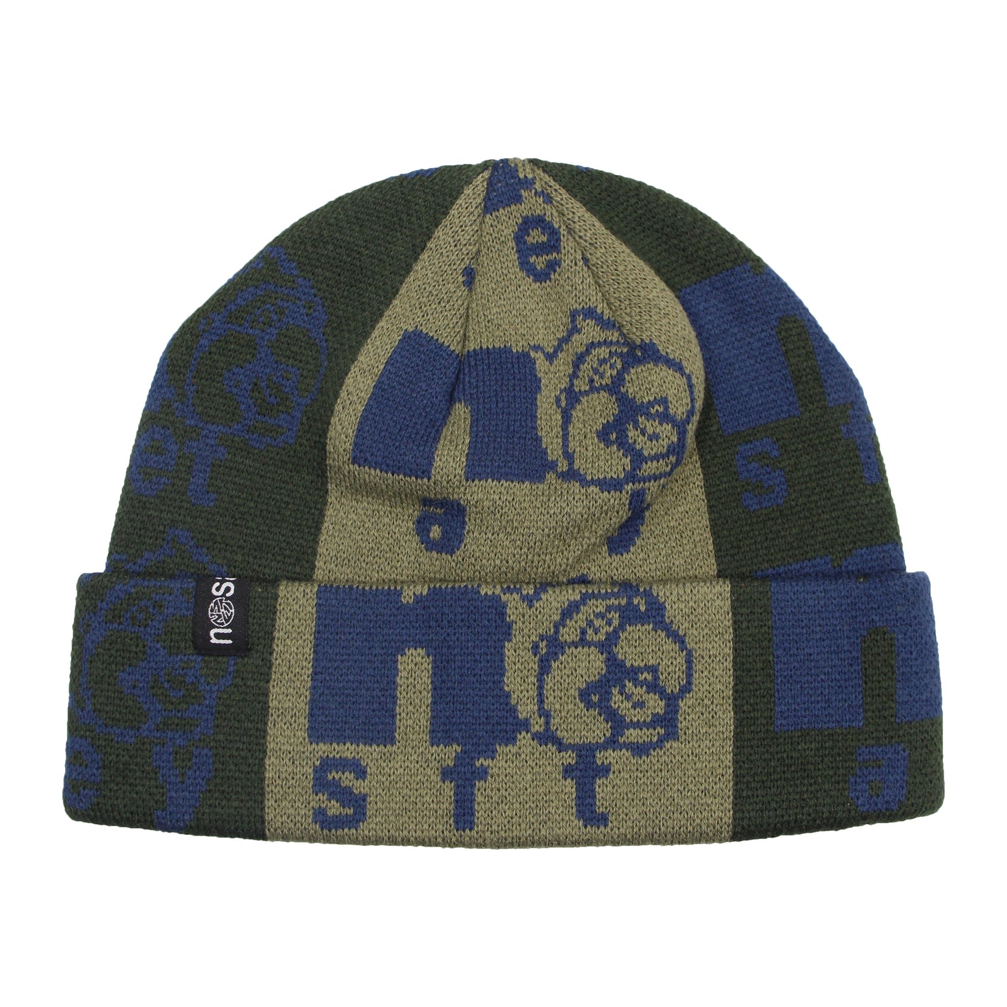 Stripe Beanie・Green