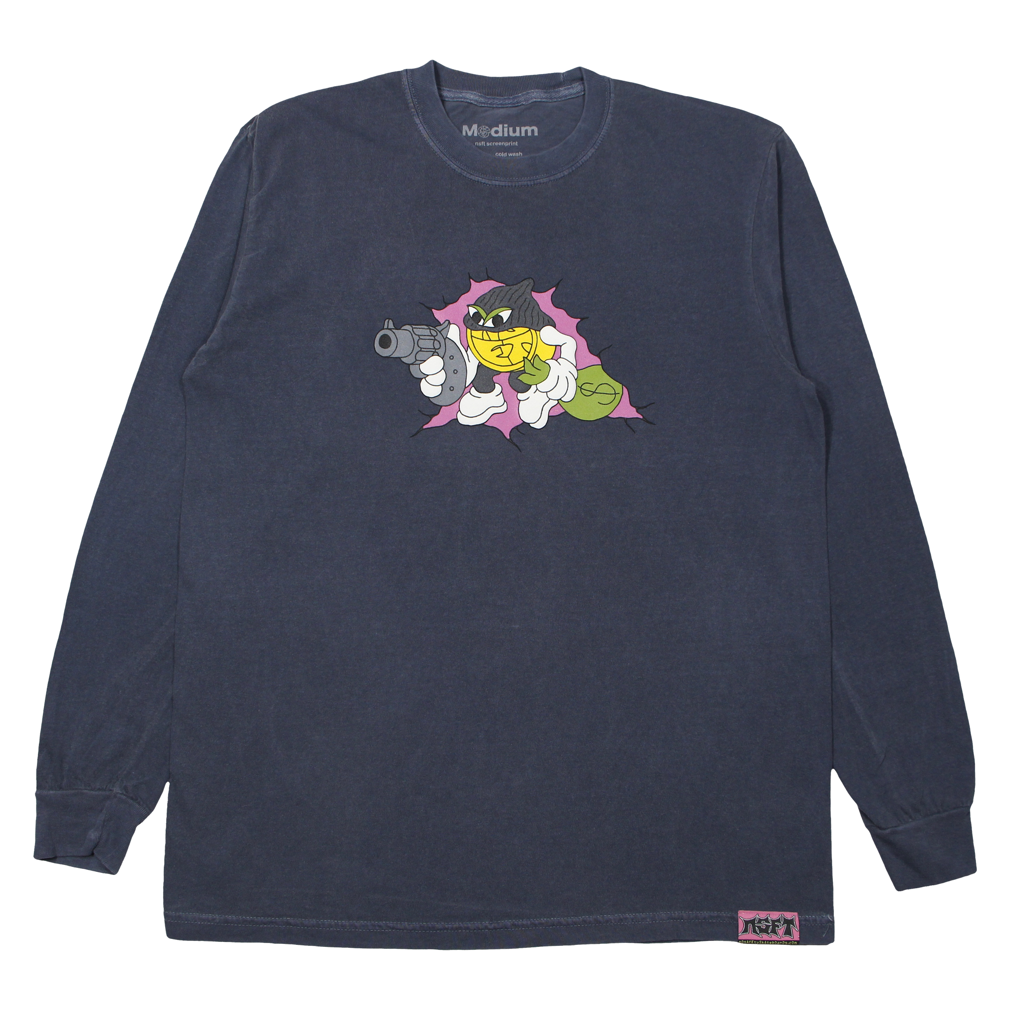 Robber Longsleeve・Blue