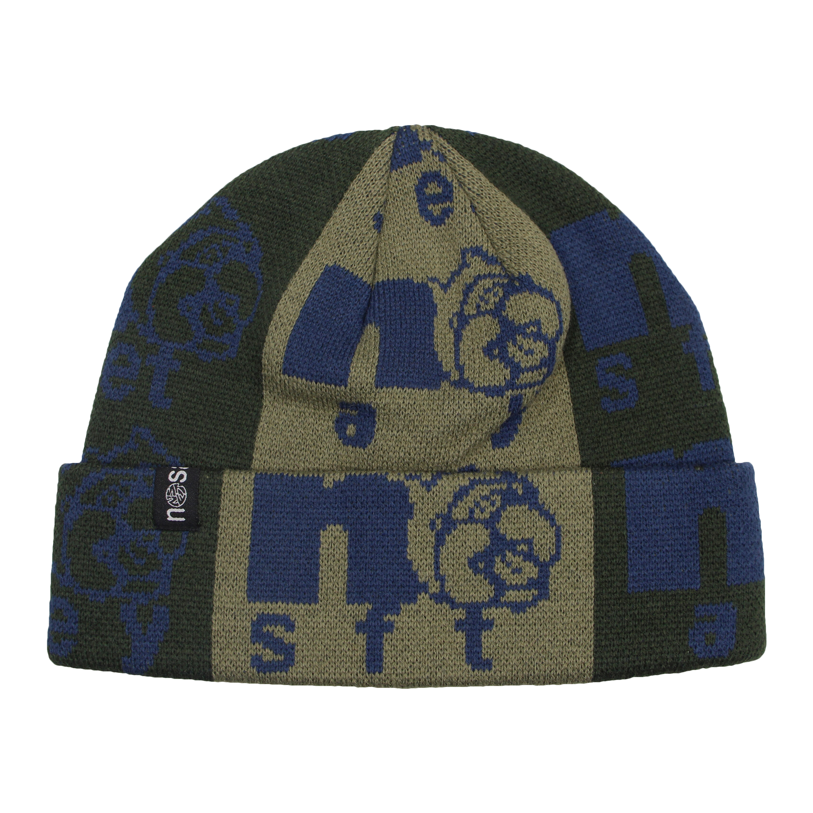 Stripe Beanie・Green