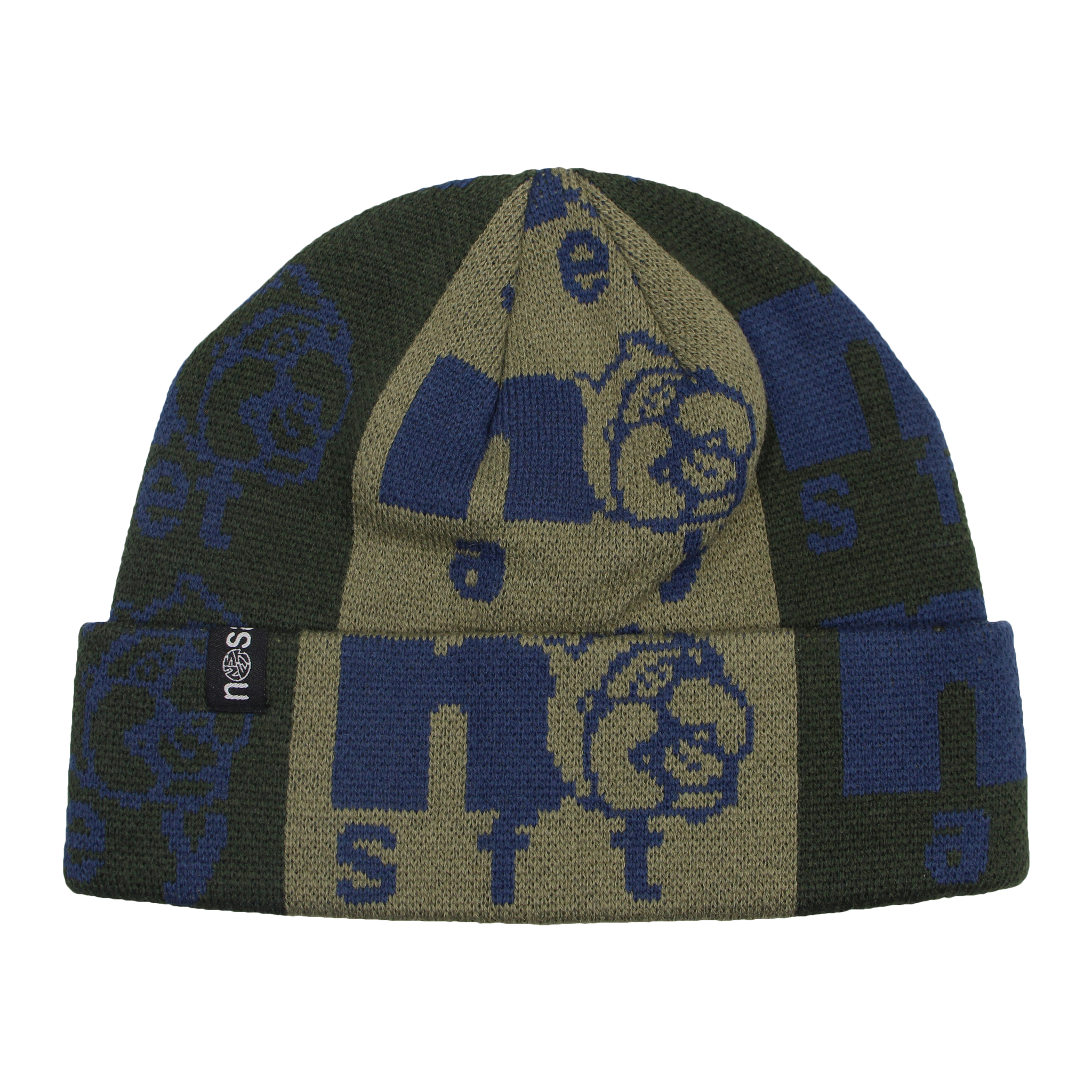 Stripe Beanie・Green