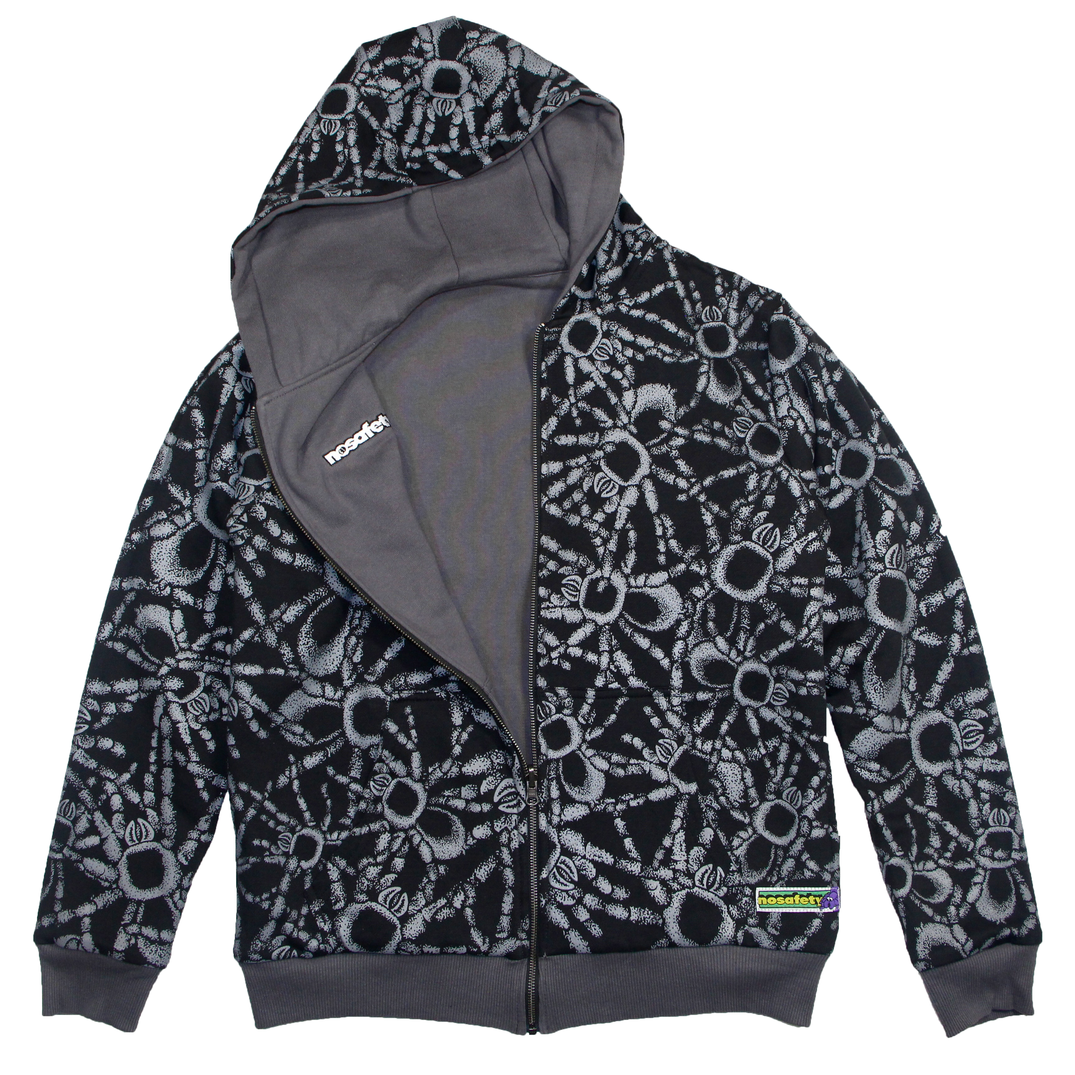 Reversible Spider Zip