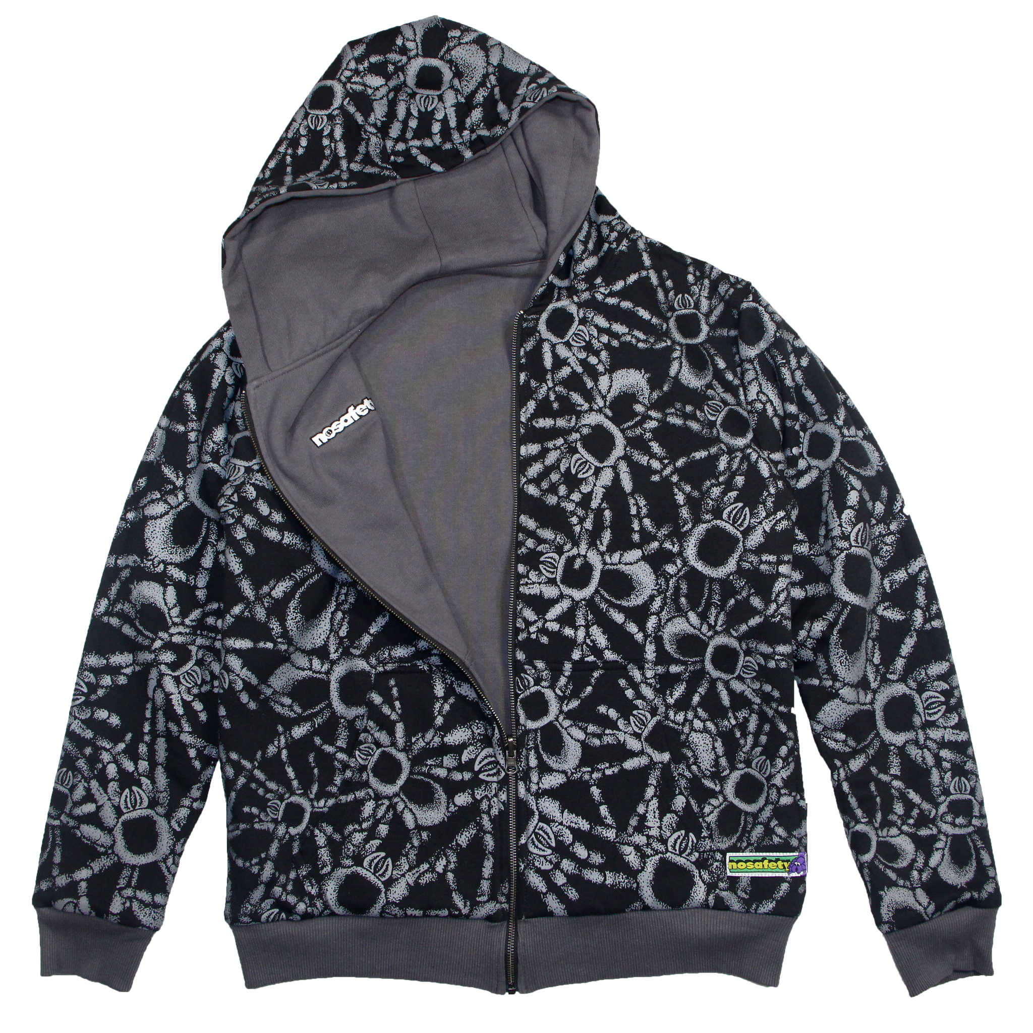 Reversible Spider Zip