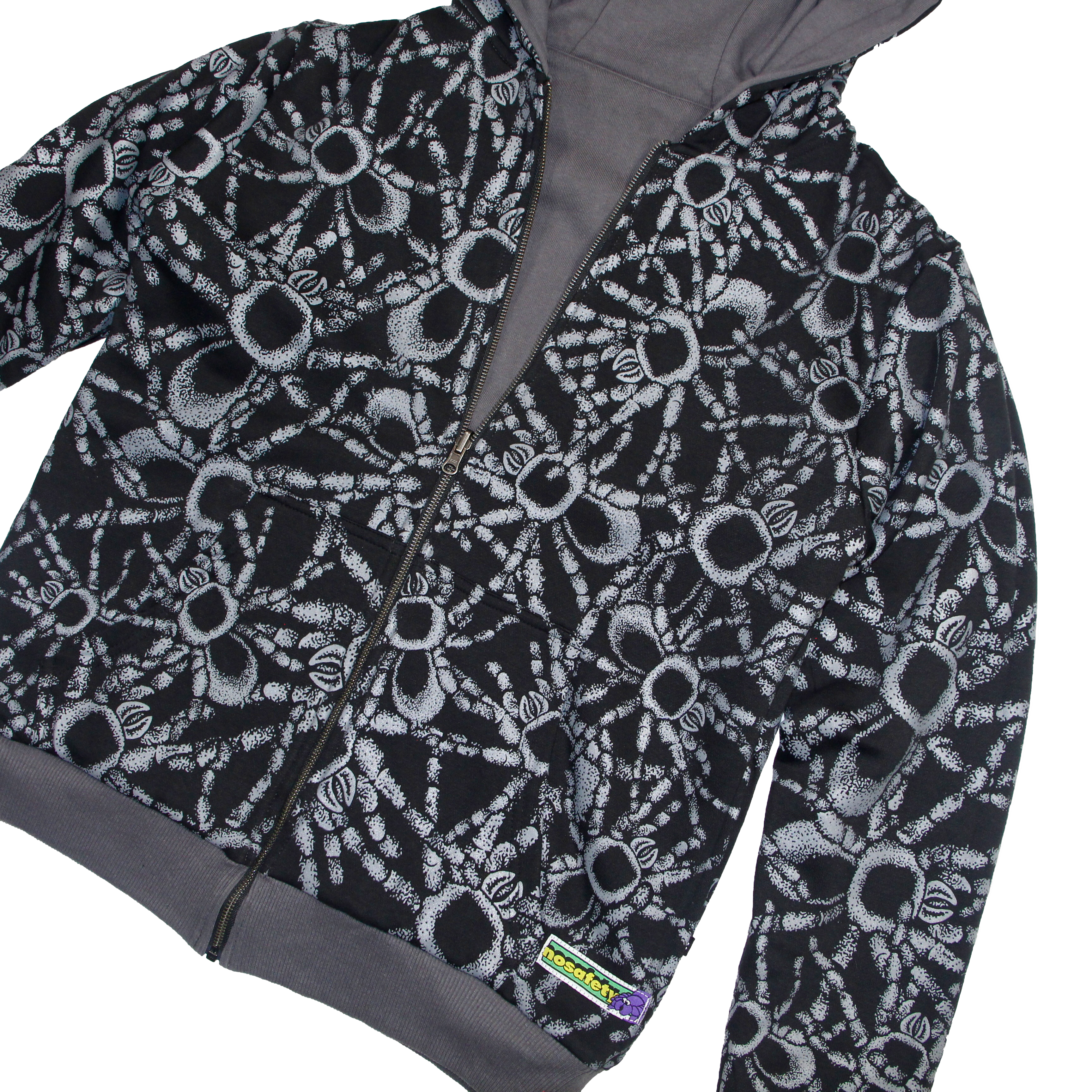 Reversible Spider Zip