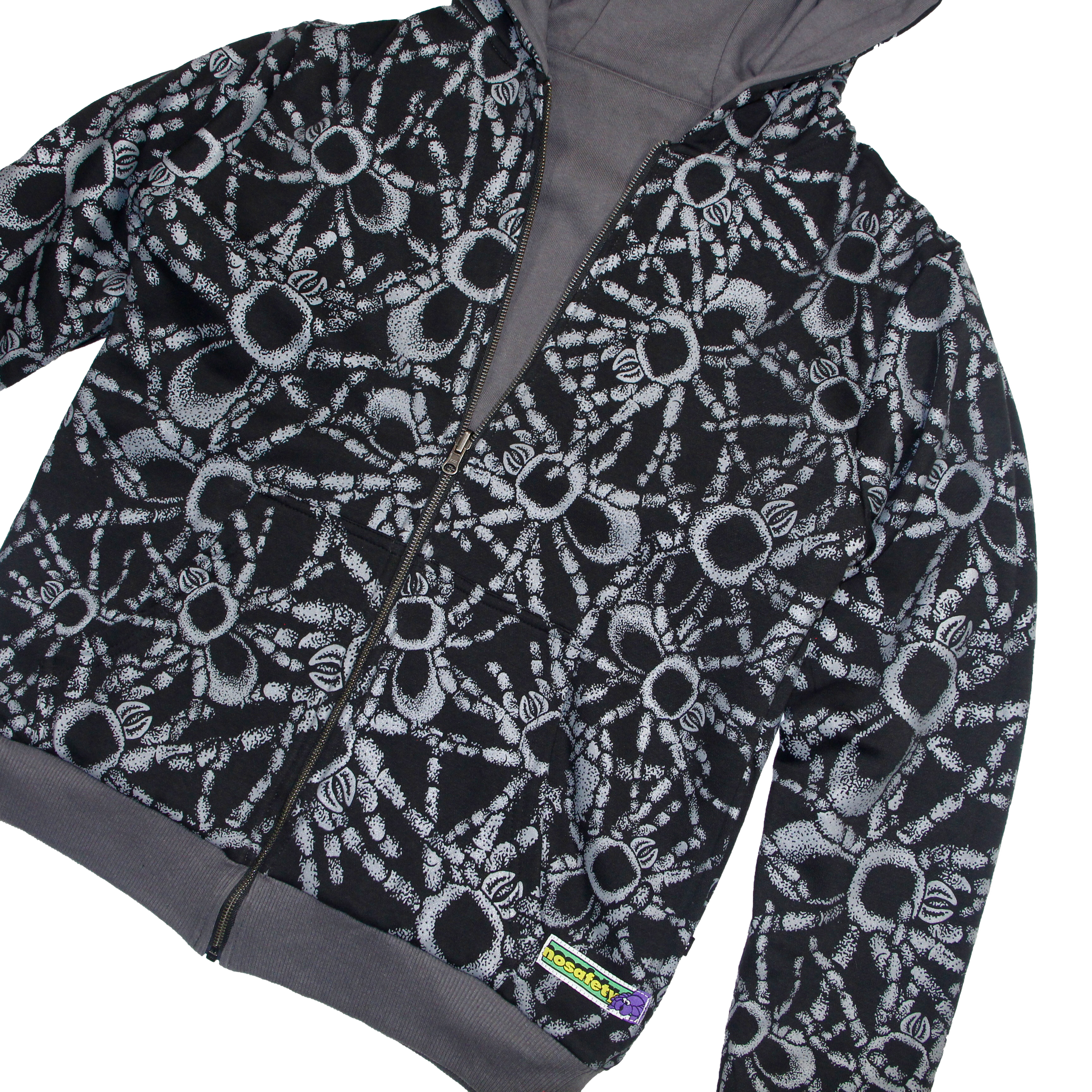 Reversible Spider Zip