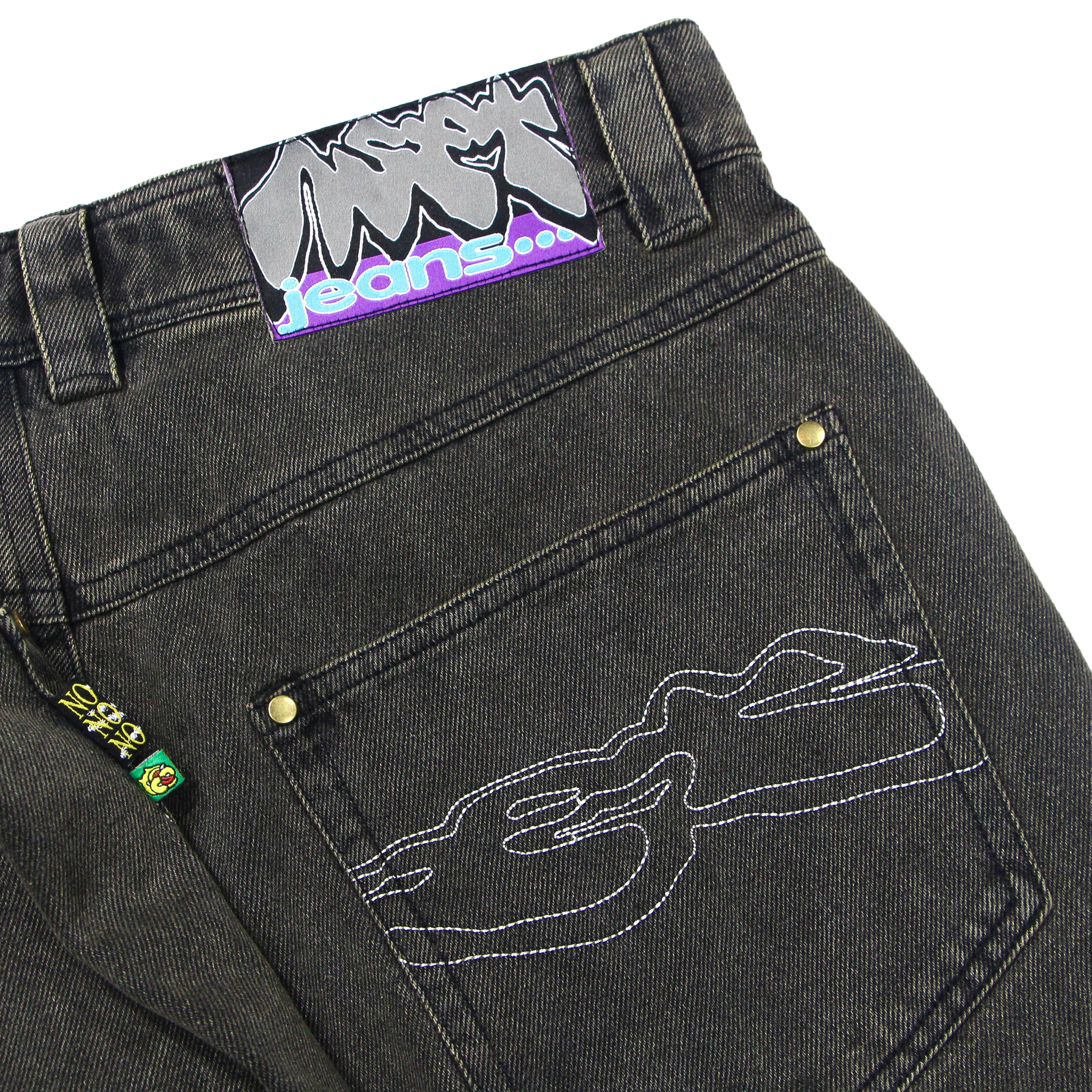 nsft Jeans・Gray Green