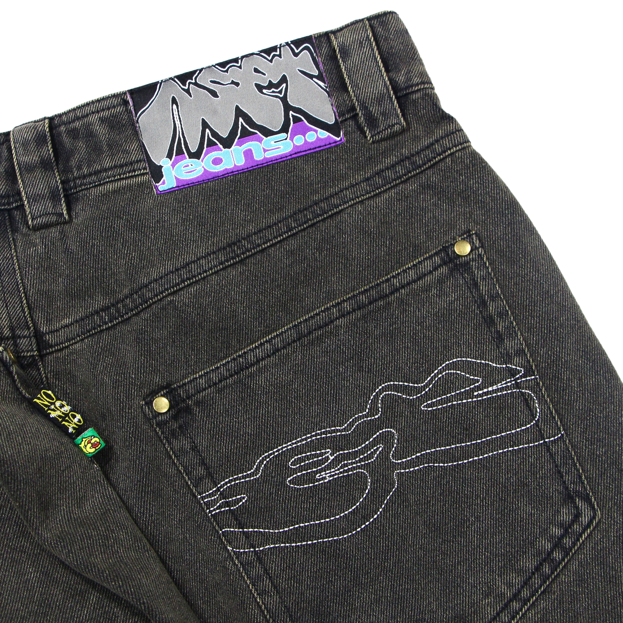 nsft Jeans・Gray Green