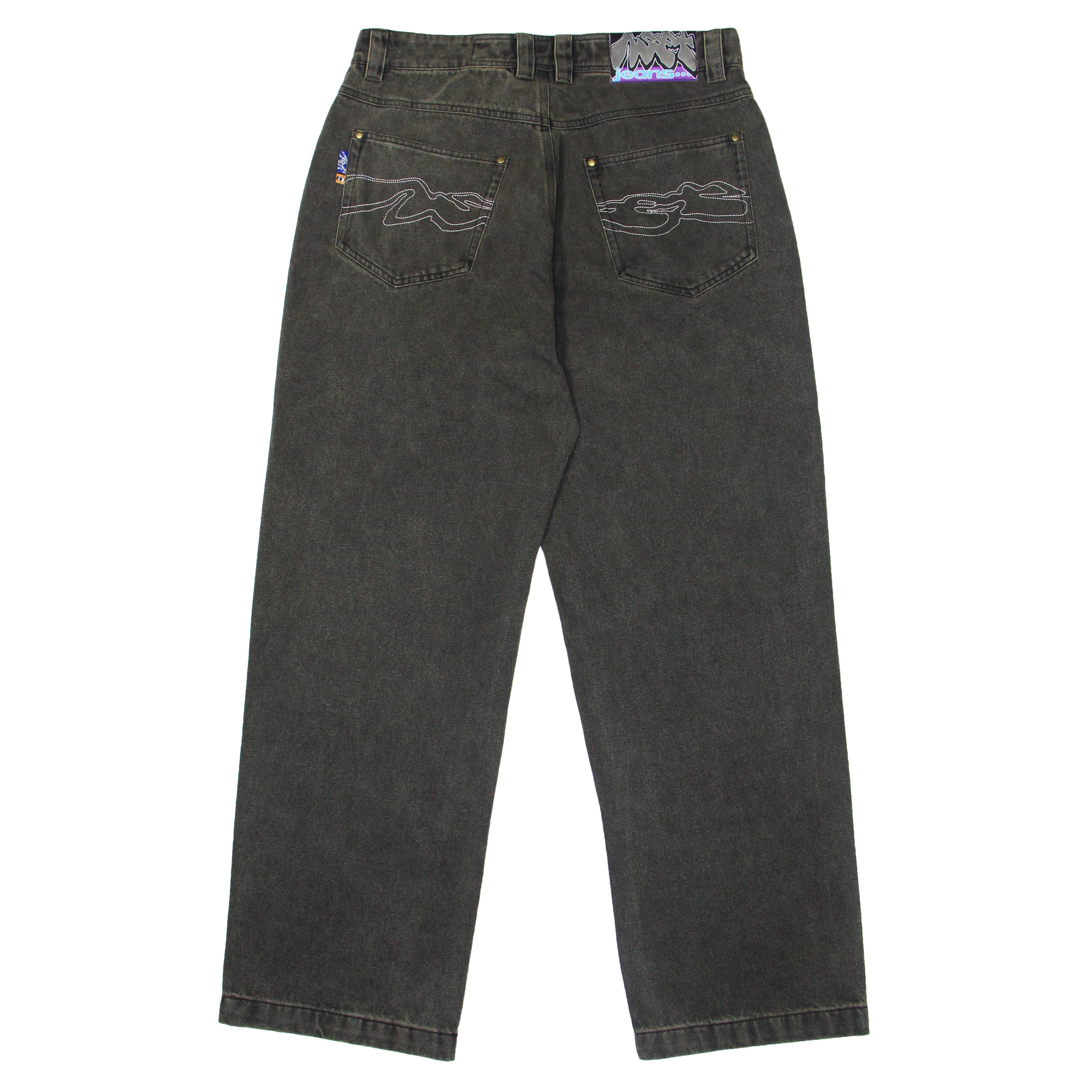nsft Jeans・Gray Green