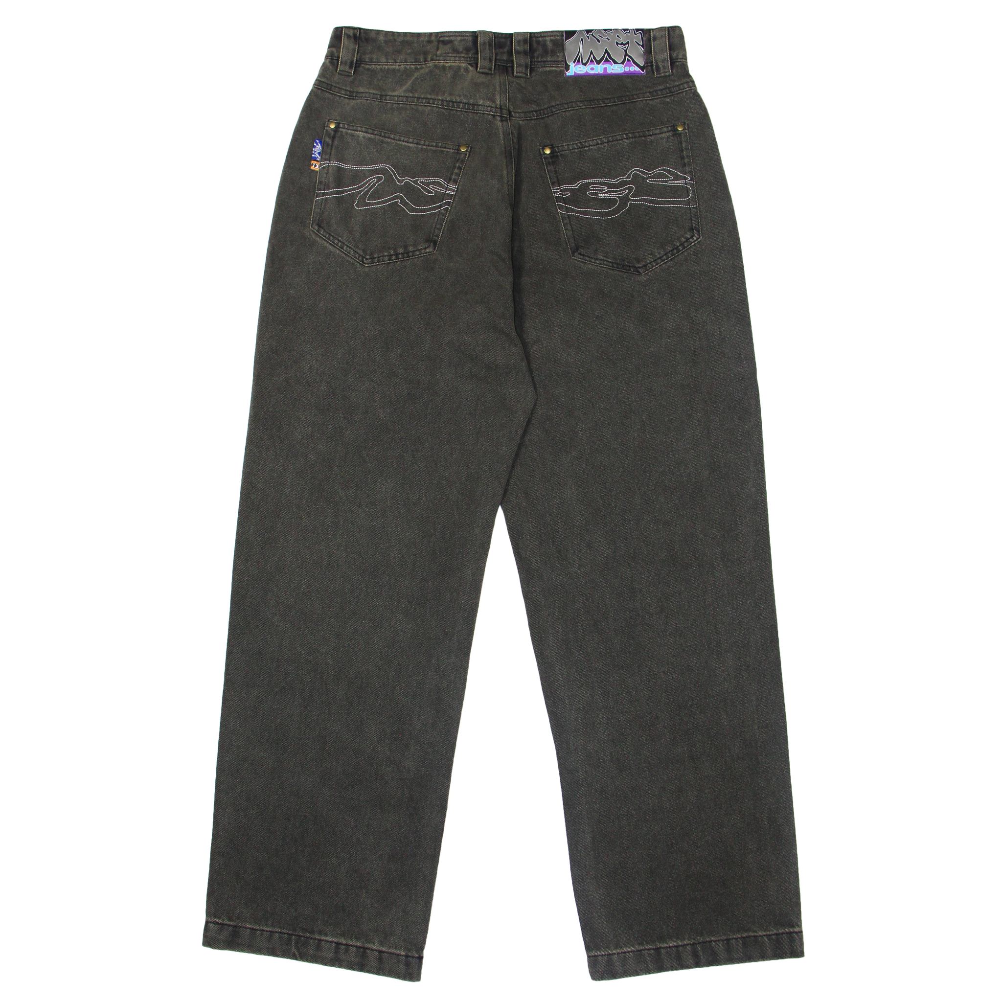 nsft Jeans・Gray Green