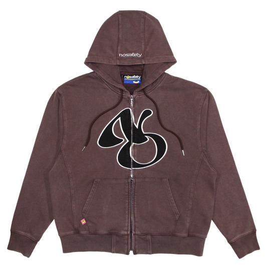NO Double Zip - Brown